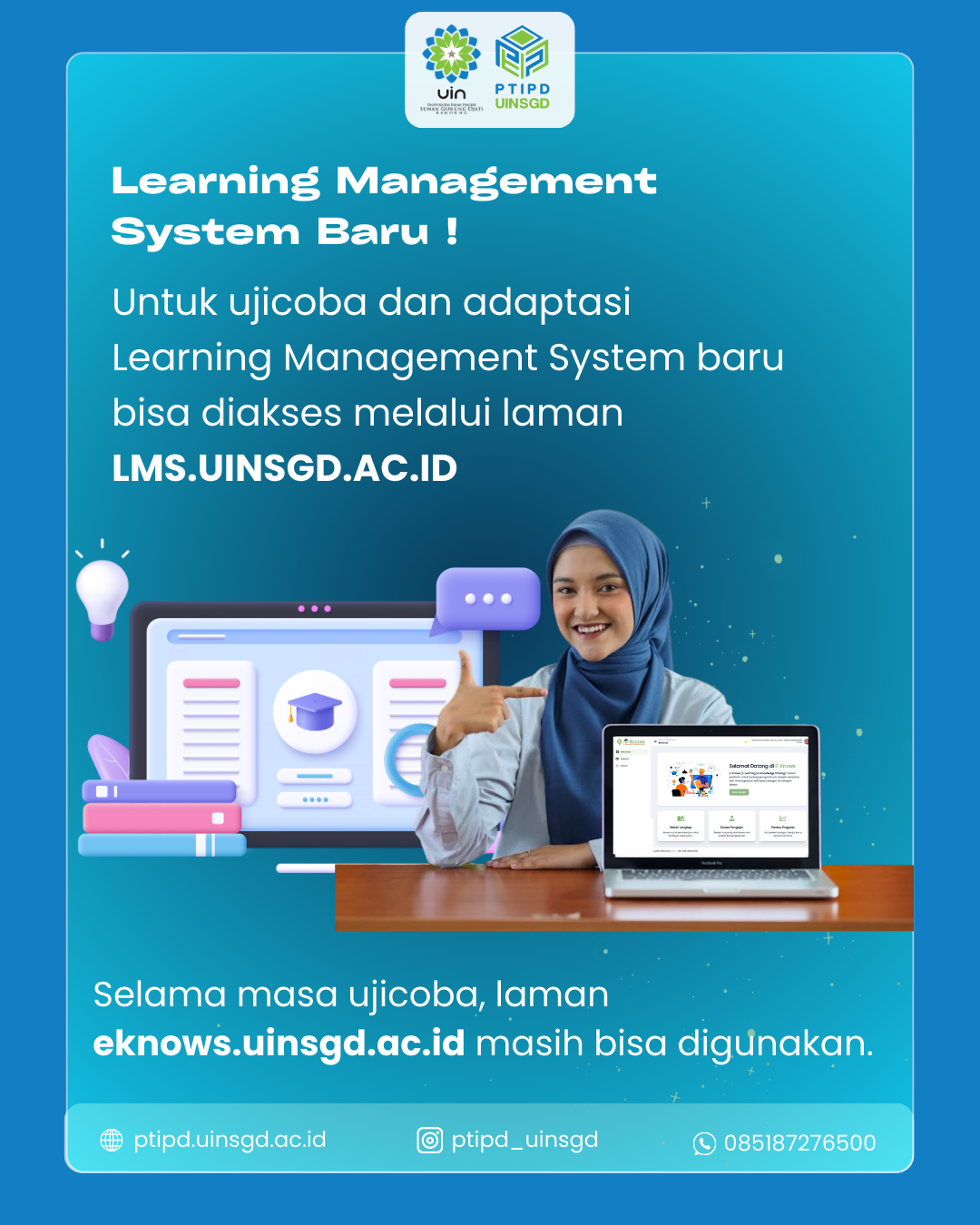 LMS Baru Hadir di UIN Bandung! 